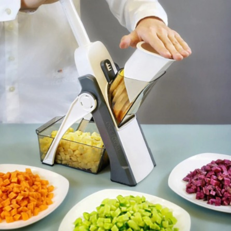 Cortador e Fatiador de Legumes Multifuncional  5 em 1