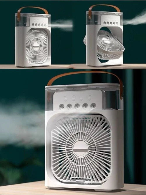 Mini Climatizador De Ar c/ Reservatorio Para Água e Gelo ❄️- Últimas Unidades