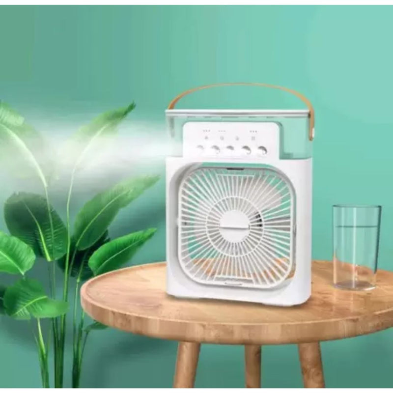 Mini Climatizador De Ar c/ Reservatorio Para Água e Gelo ❄️- Últimas Unidades